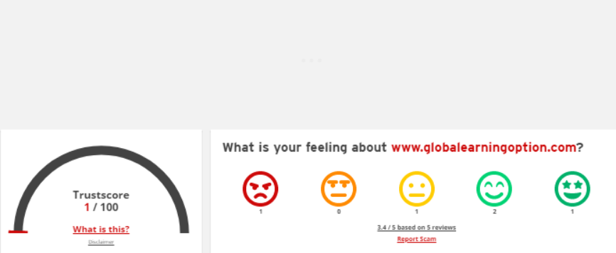 Global earning option 3 скрин