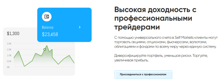 Self Markets 3 скрин