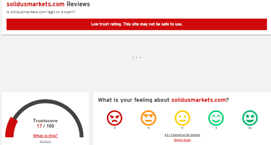 SolidusMarkets 2 скрин