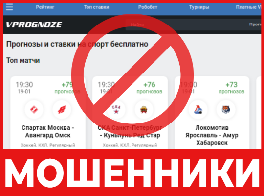 VPROGNOZE лицевая сторона