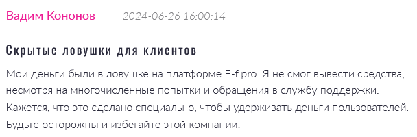 E-f.pro 1 скрин