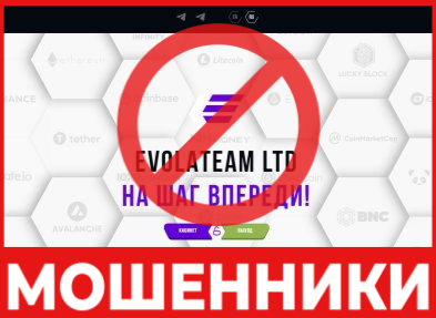 Evola Team ltd лицевая сторона скрин