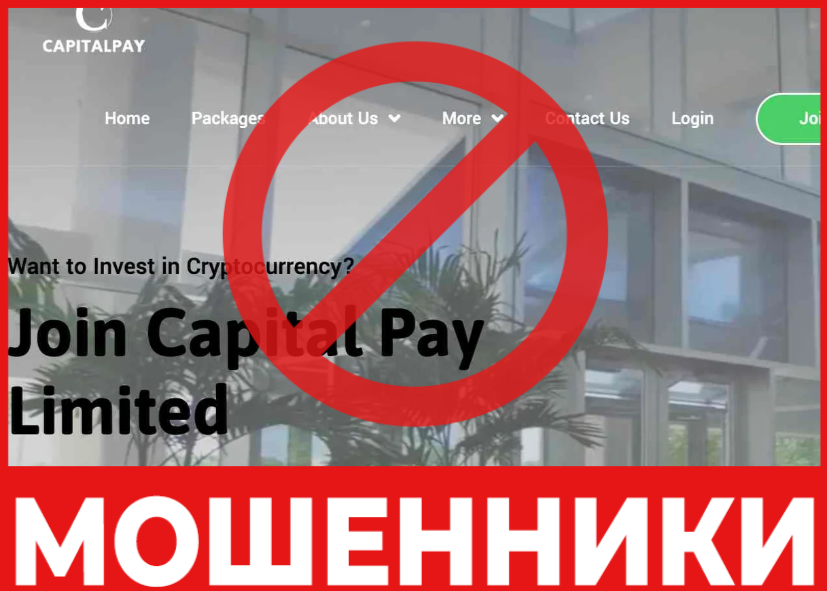 Capital Pay Ltd лицевая сторона скрин