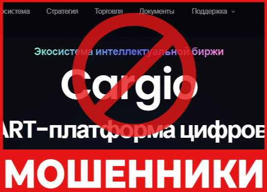 Cargio лицевая сторона скрин