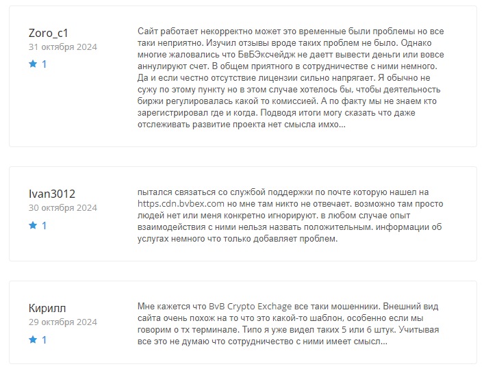 BvB Crypto Exchage 1 скрин