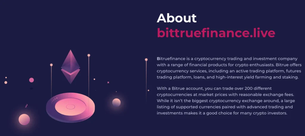 Bittruefinance 1 скрин