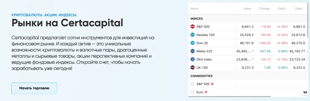 Certacapital 1 скрин