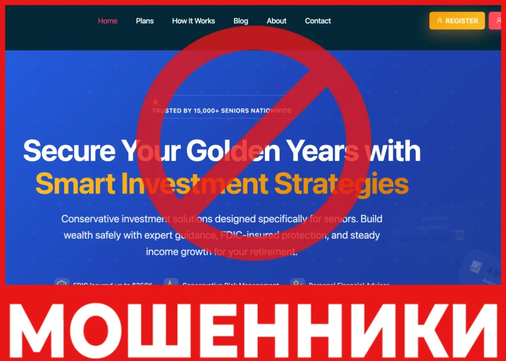 Easyliving Seniors лицевая сторона скрин