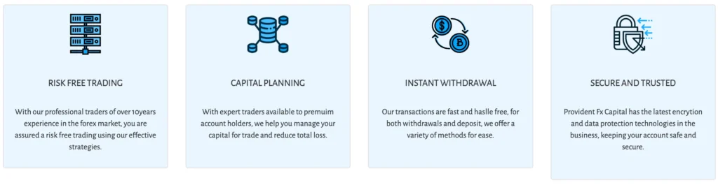 Provident Fx Capital 1 скрин