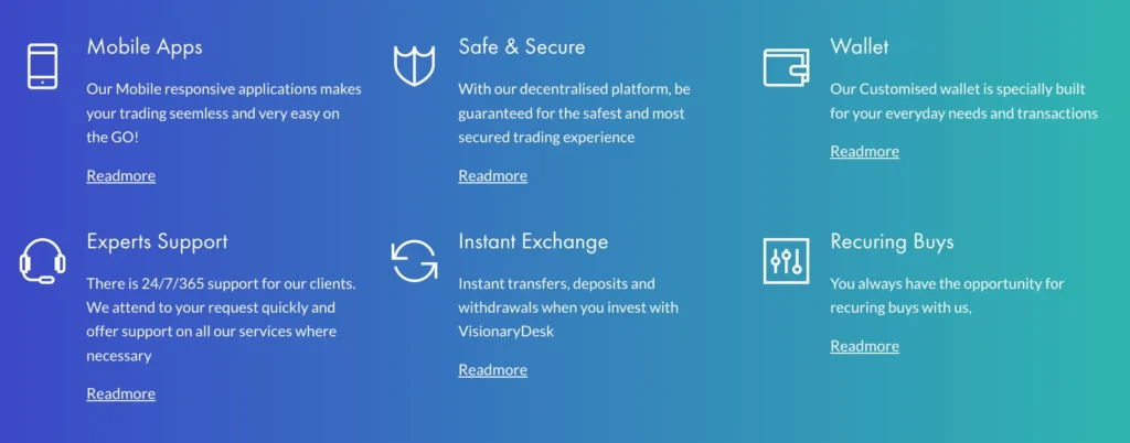 Visionary Desk 1 скрин