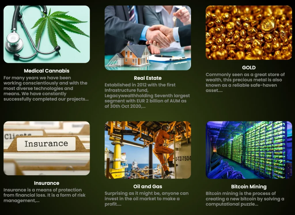 Legacy Wealth Holding 1 скрин