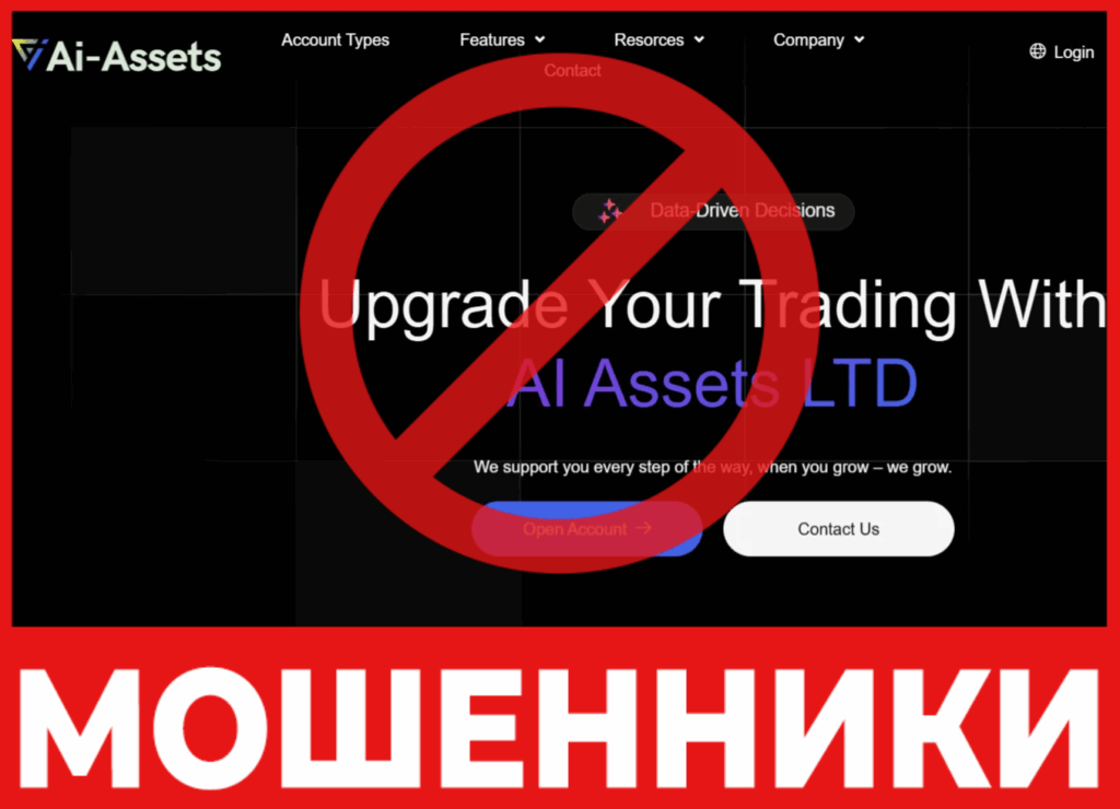 AI Assets LTD лицевая сторона скрин