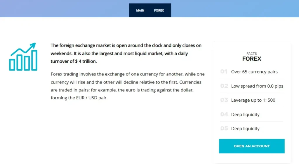 iTrader Global 1 скрин